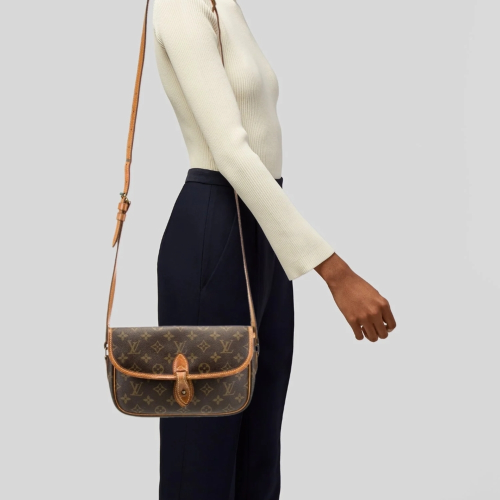 Louis Vuitton Brown Crossbody Bag